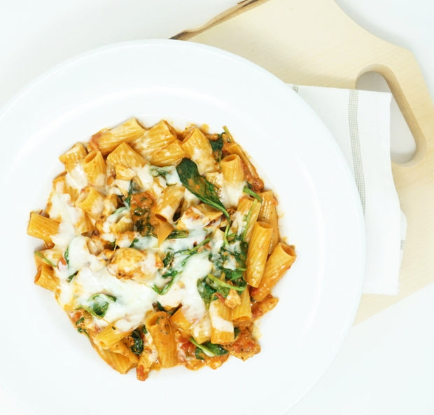 Rigatoni Florentine